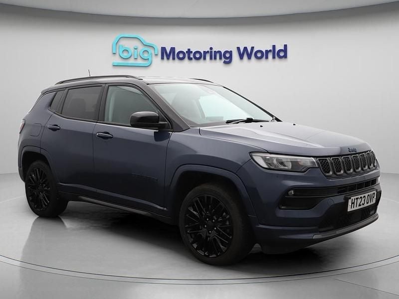 Blue Used 2023 Jeep Compass SUV | £15,300 (Good price) - Image 1/4