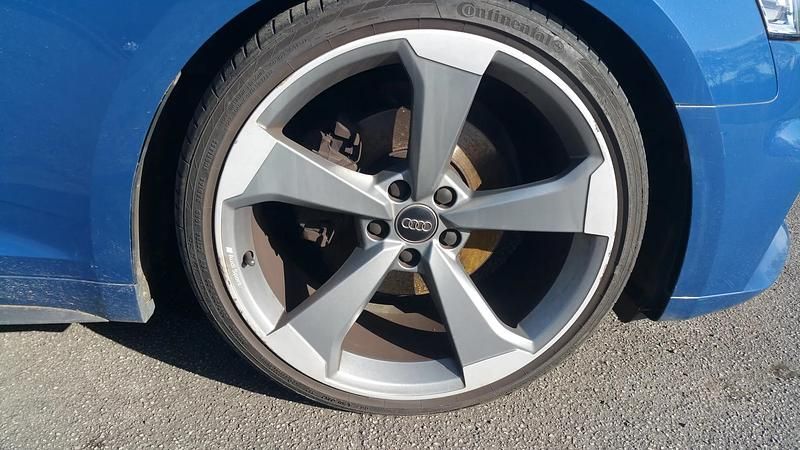 Used Audi A5 Black Edition 150 HP (110 kW) 2019 Blue Coupe