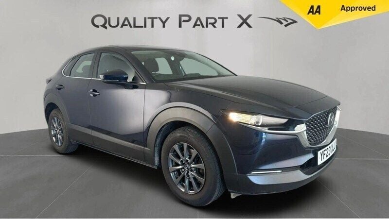 Blue Used 2023 Mazda CX-30 SUV | £15,150 (Super price) - Image 1/4