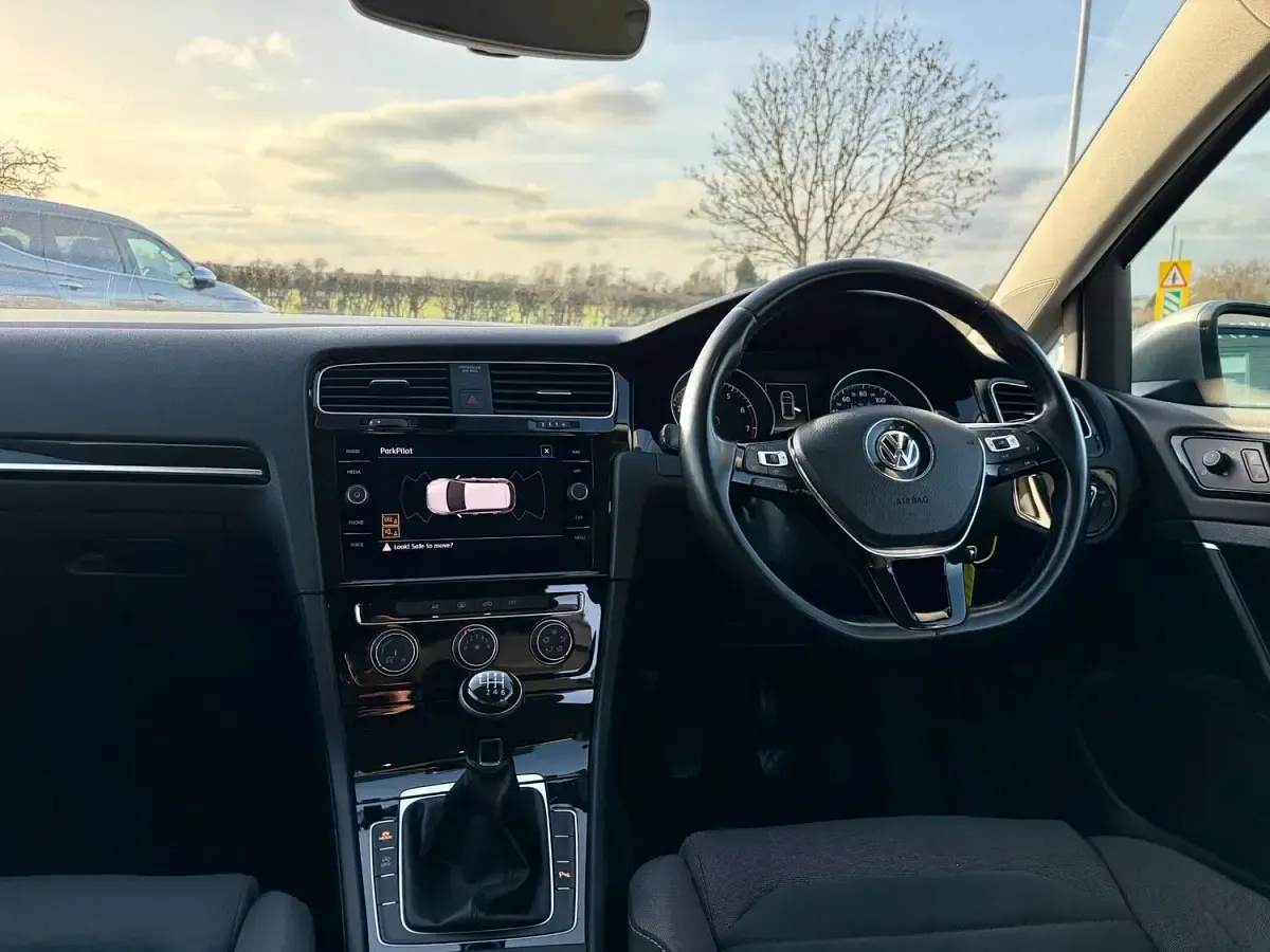 Used VW Golf VII GT 2018 Silver Hatchback