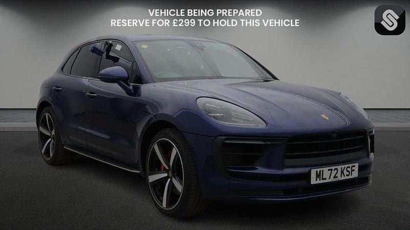 Blue Used 2022 Porsche Macan SUV | £58,250 (A bit pricey) - Image 1/4