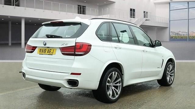 Used BMW X5 M Sport 258 HP (189 kW) 2018 White SUV
