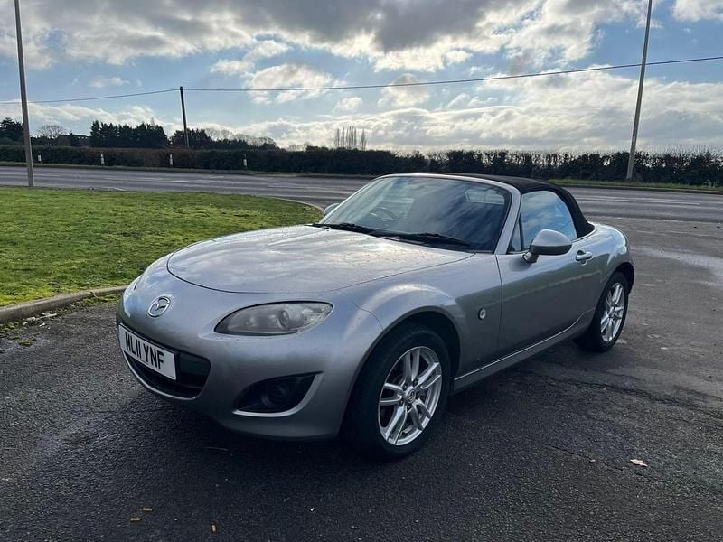 Used Mazda MX5 126 HP (92 kW) 2011 Silver Cabriolet