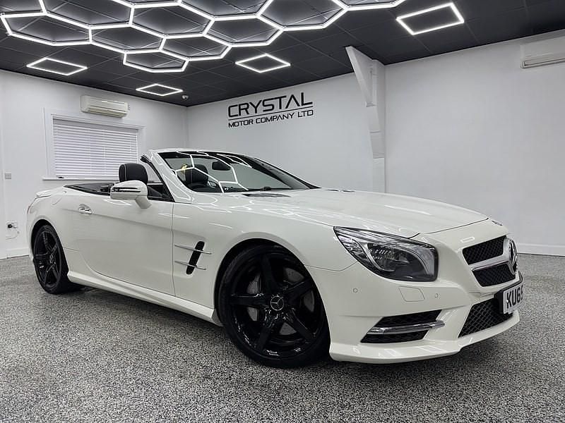 White Used 2015 Mercedes SL400 AMG Cabriolet | £24,995 (Fair price) - Image 1/4