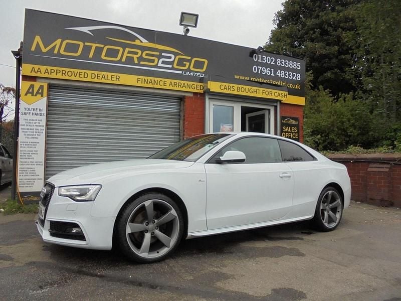 White Used 2012 Audi A5 Black Edition Coupe | £6,495 (Fair price) - Image 1/1