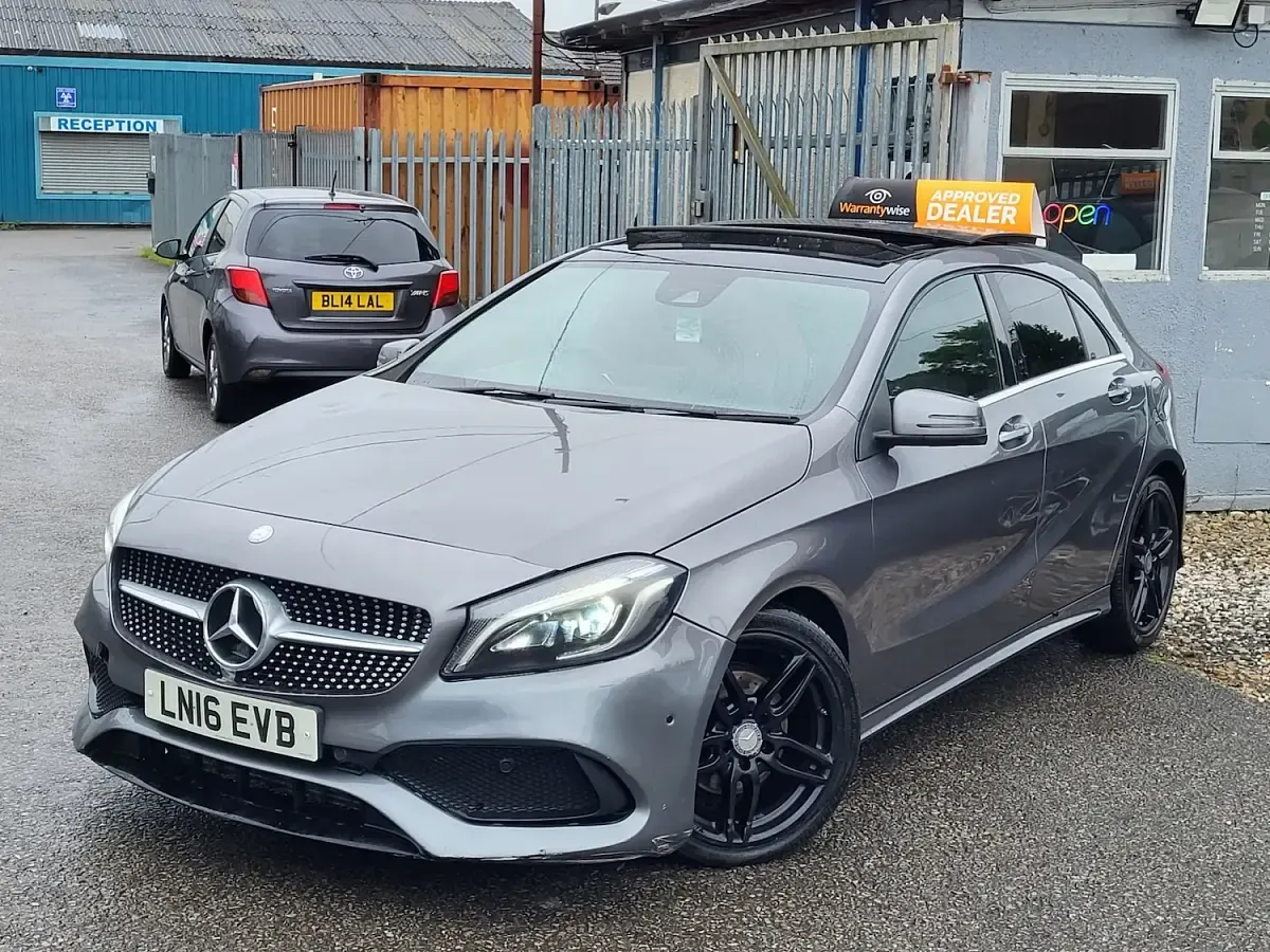 Used Mercedes A200 AMG Line Premium Plus 2016 Grey Hatchback