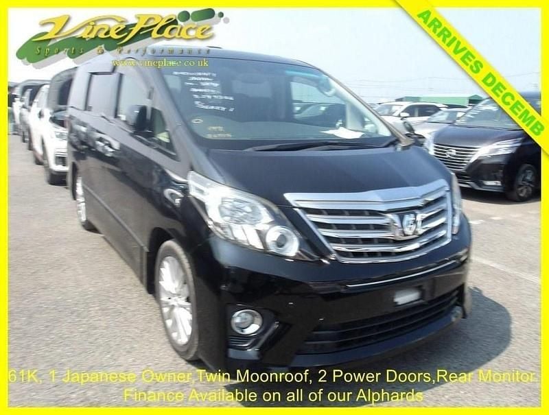 Black Used 2013 Toyota Alphard MPV | £14,000 (Fair price) - Image 1/3