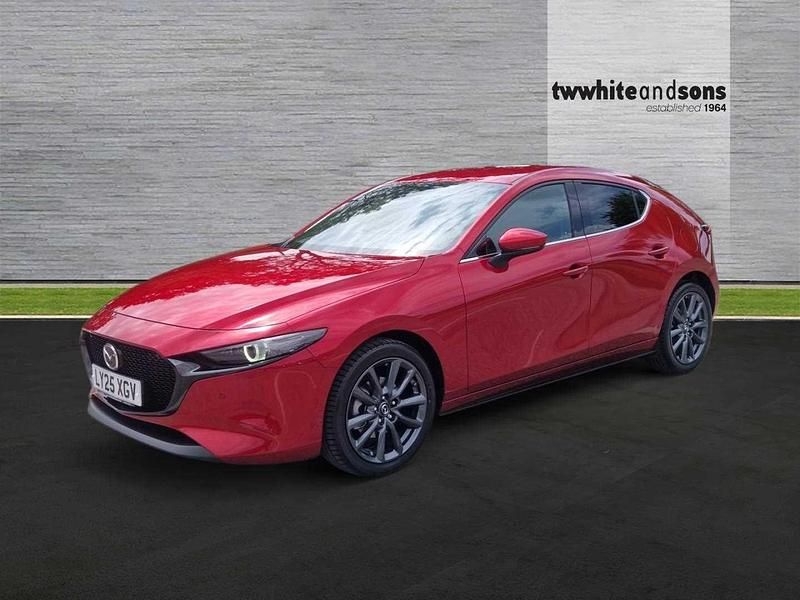 Red New 2025 Mazda 3 Exclusive-Line Hatchback | £24,450 (Fair price) - Image 1/4