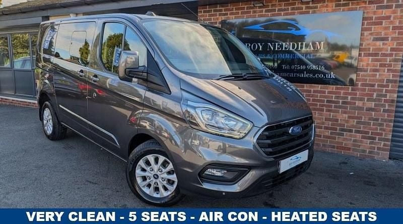 Grey Used 2022 Ford Transit Custom Limited Van | £17,990 - Image 1/3