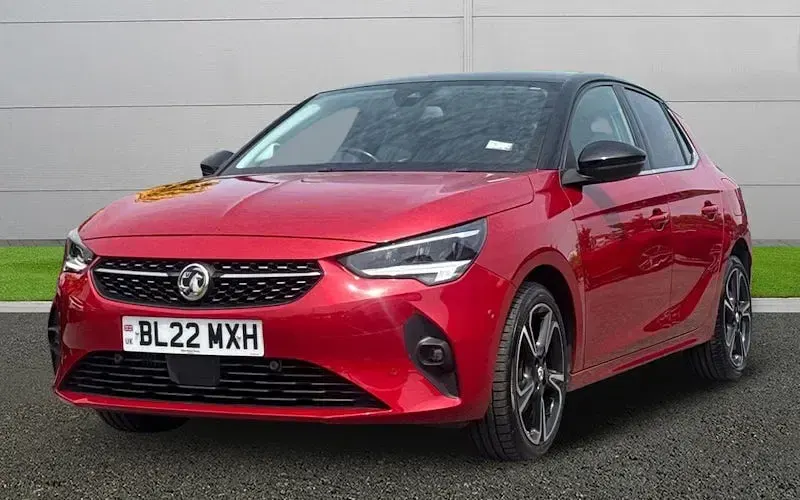 Used Vauxhall Corsa Edition 101 HP (74 kW) 2022 Red Hatchback