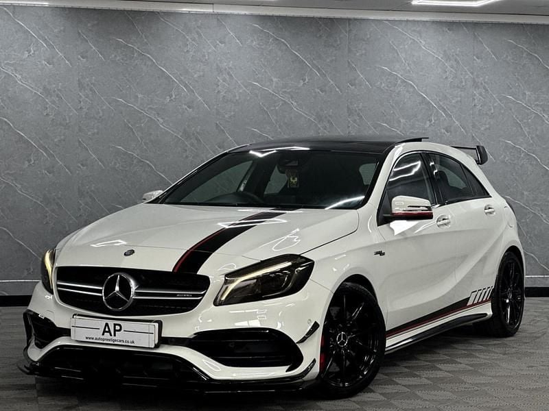 White Used 2016 Mercedes A45 AMG Hatchback | £18,990 (Fair price) - Image 1/4