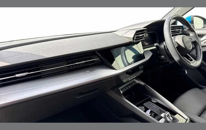 Used Audi A3 S-Line 147 HP (108 kW) 2023 Blue Sedan