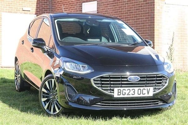 Black Used 2023 Ford Fiesta Titanium X Hatchback | £15,490 (Fair price) - Image 1/1
