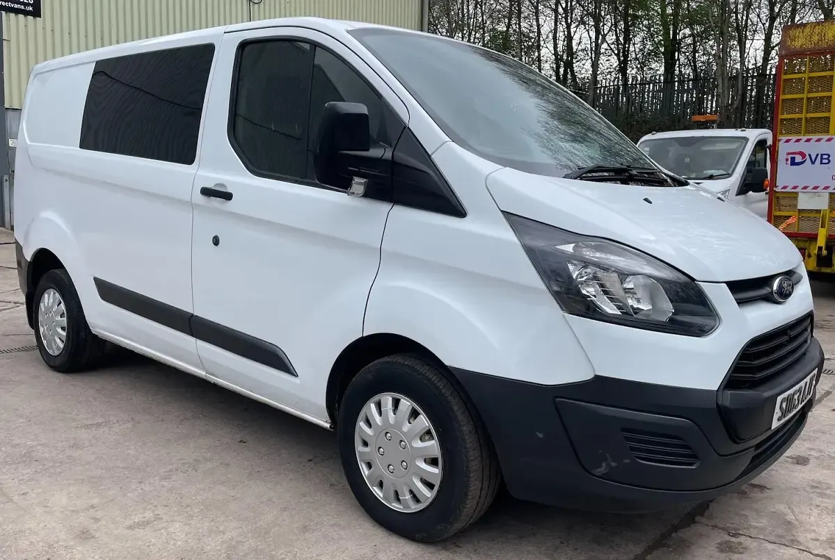 Used Ford Transit Custom 123 HP (90 kW) 2014 White Van