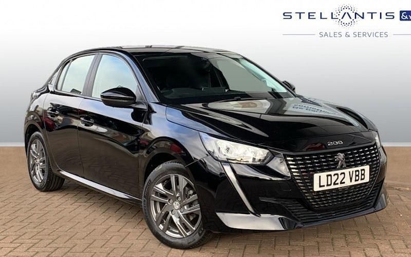 Black Used 2022 Peugeot 208 Active Premium Hatchback | £10,486 (Good price) - Image 1/4