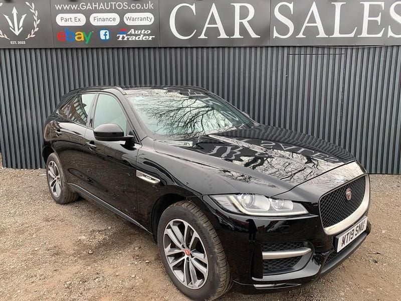 Used Jaguar F-Pace R-Sport 180 HP (132 kW) 2019 Black SUV