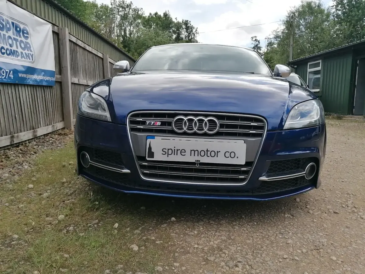 Used Audi TTS 272 HP (200 kW) 2011 Blue Coupe