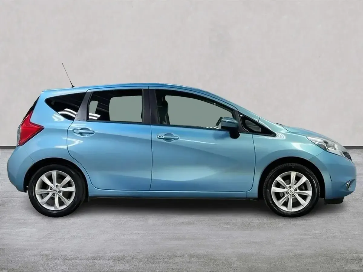 Used Nissan Note S 98 HP (72 kW) 2015 Blue Hatchback