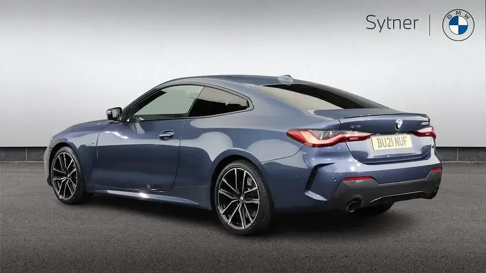 Used BMW 420 Coupé M Sport 190 HP (139 kW) 2021 Blue Coupe