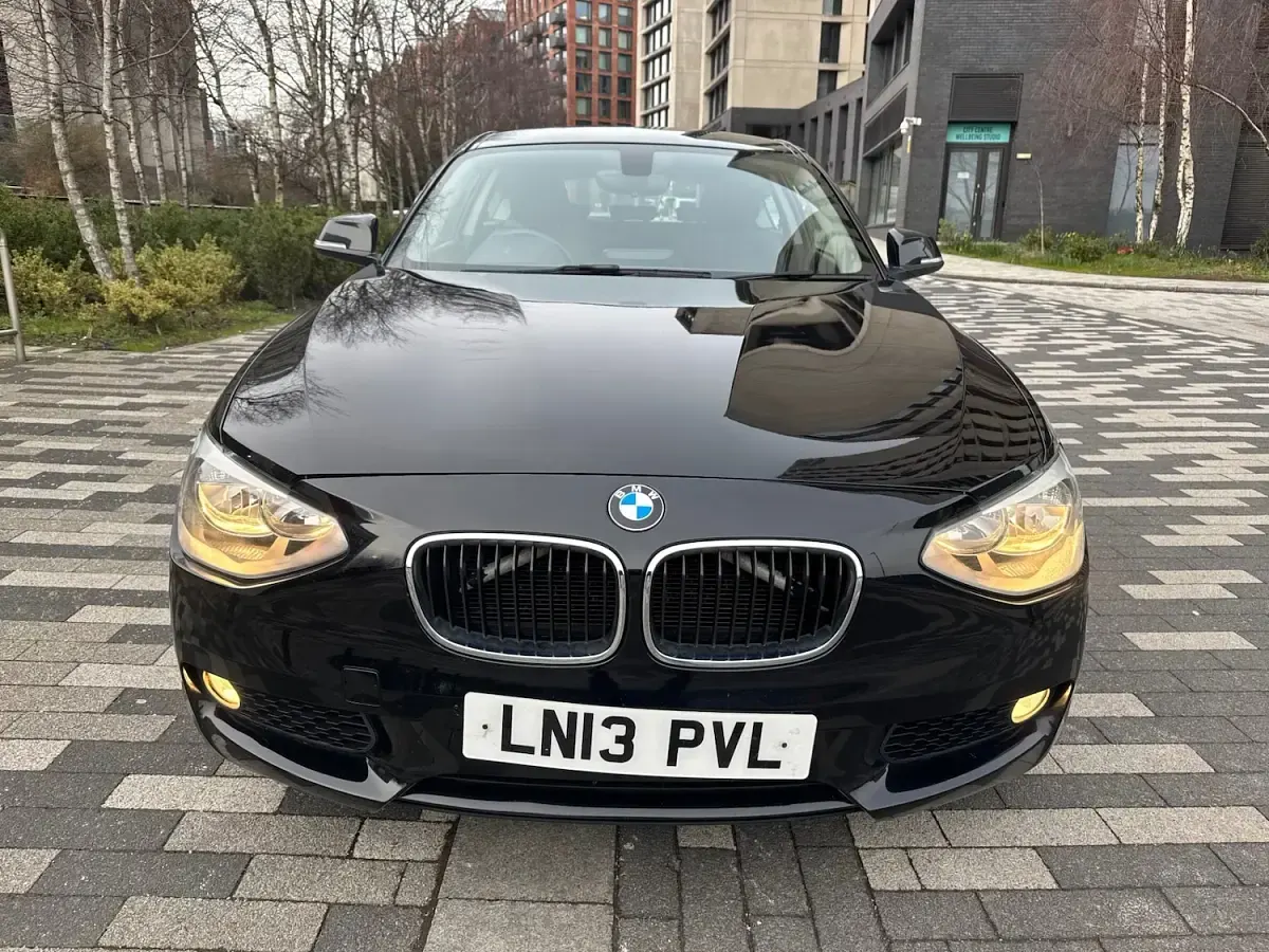 Used BMW 120 Comfort Edition 2013 Black Hatchback
