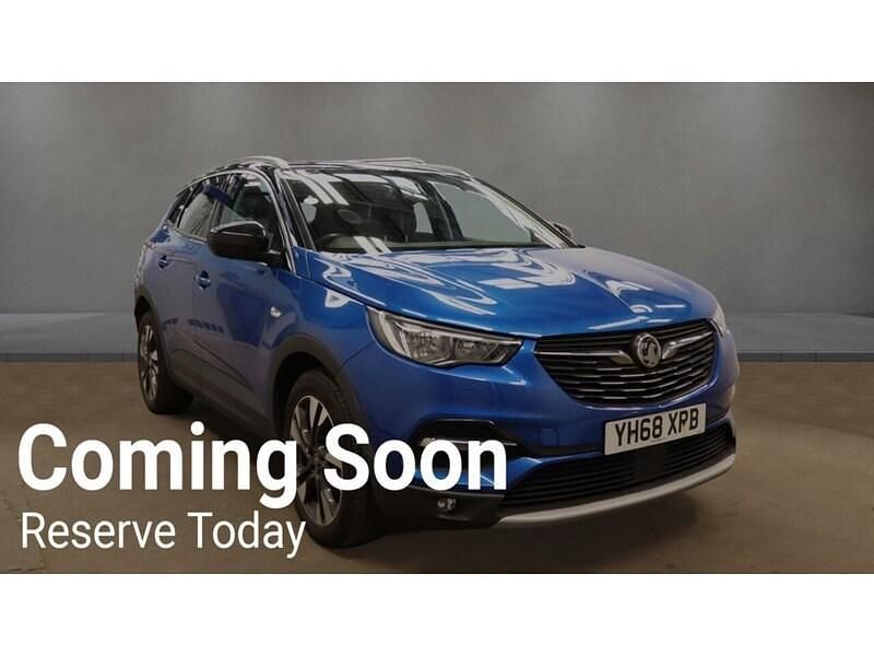 Blue Used 2018 Vauxhall Grandland X Sport SUV | £9,989 (Fair price) - Image 1/3