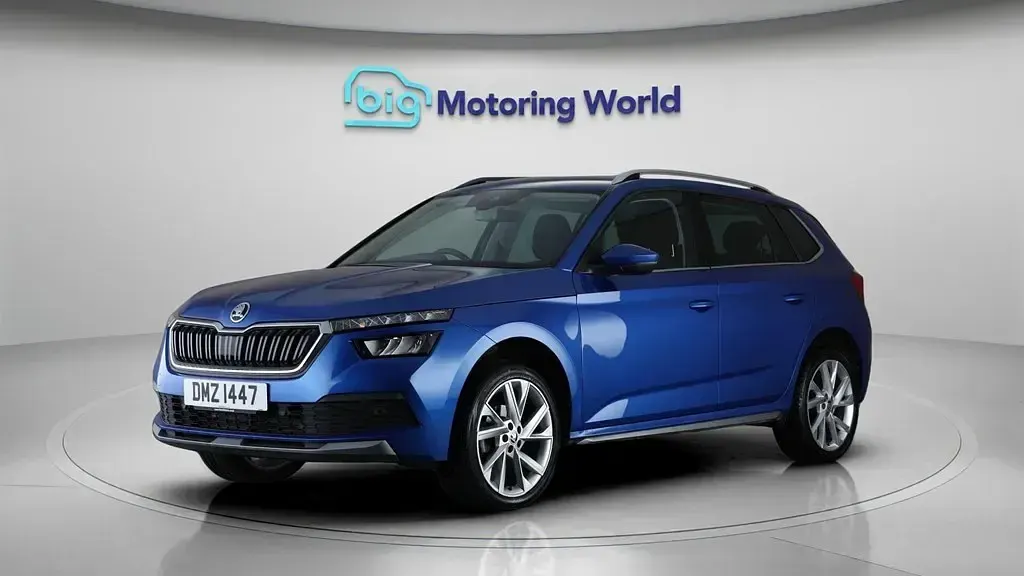 Usado Skoda Kamiq SE L Executive 110 HP (80 kW) 2024 Azul SUV