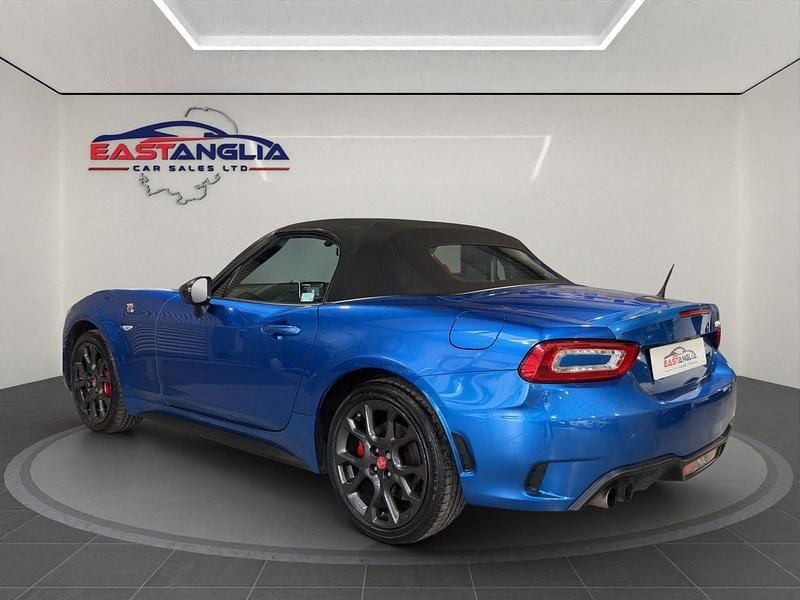 Used Abarth 124 Spider 170 HP (125 kW) 2018 Blue Cabriolet
