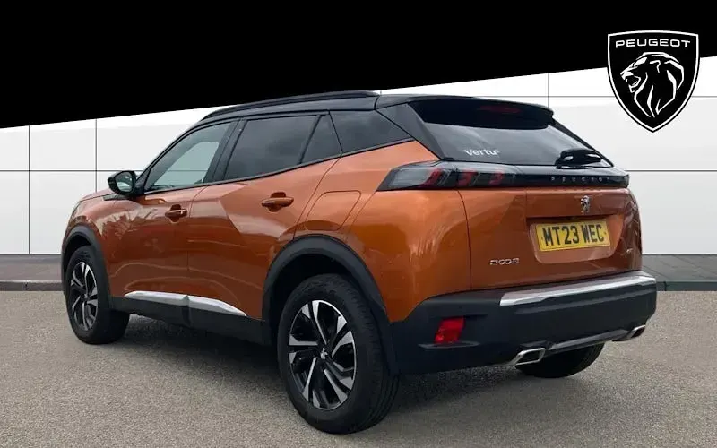 Used Peugeot 2008 GTi 131 HP (96 kW) 2023 Orange SUV