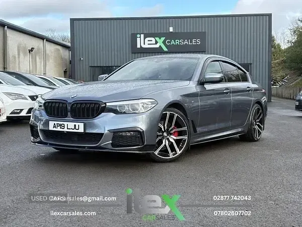 Used BMW 520 M Sport 190 HP (139 kW) 2019 Blue Sedan