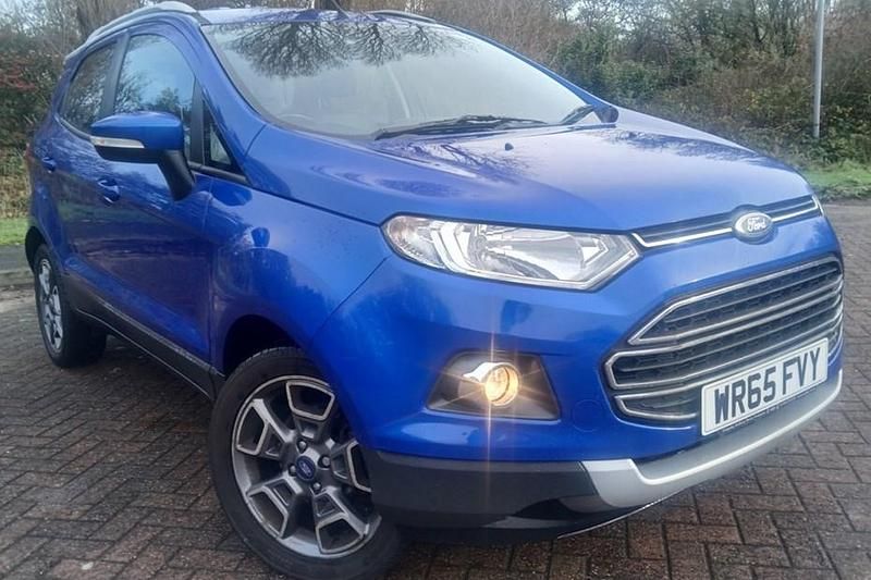 Blue Used 2015 Ford Ecosport Titanium SUV | £5,495 (Fair price) - Image 1/1