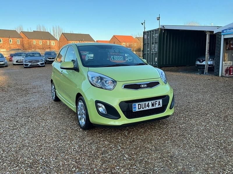 Green Used 2014 Kia Picanto Hatchback | £3,995 (Fair price) - Image 1/4