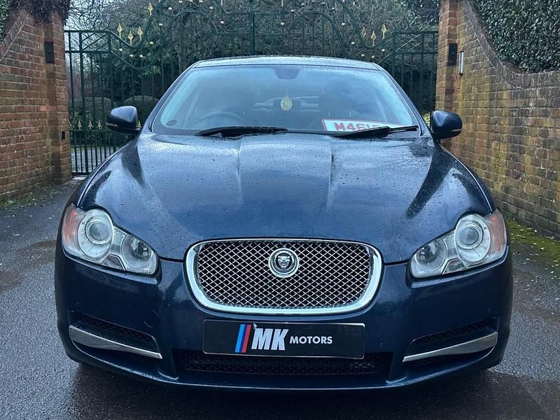 Used Jaguar XF Luxury 2009 Blue Sedan
