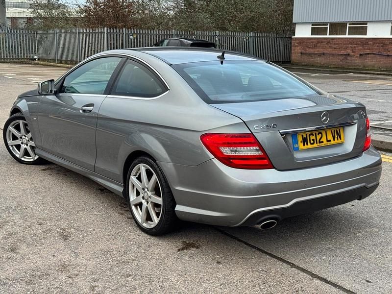 Used Mercedes C250 AMG 2012 Silver Coupe