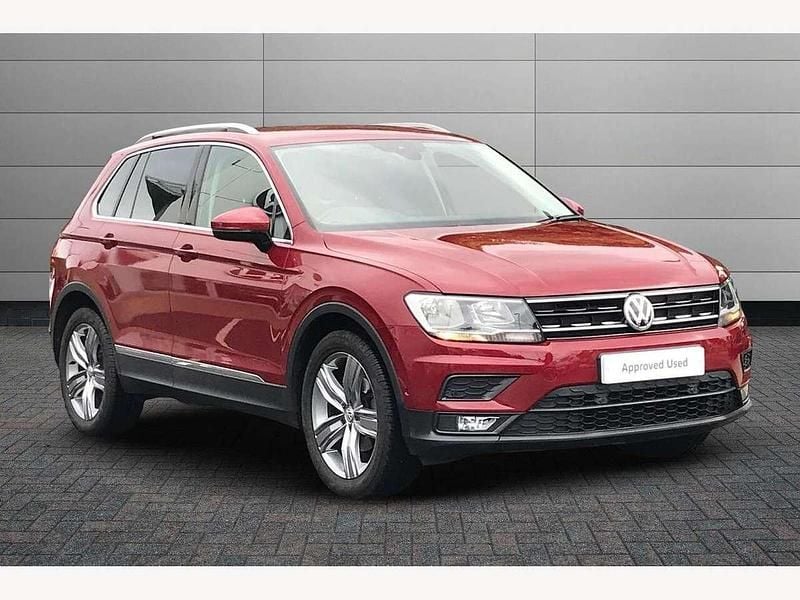 Red Used 2019 VW Tiguan Match SUV | £17,995 (Good price) - Image 1/4