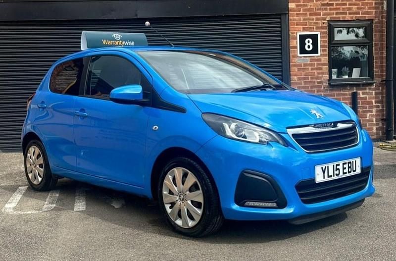 Blue Used 2015 Peugeot 108 Active Hatchback | £5,295 (Fair price) - Image 1/4