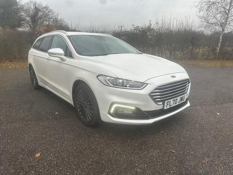 White Used 2020 Ford Mondeo Titanium Estate | £9,995 (Super price) - Image 1/4
