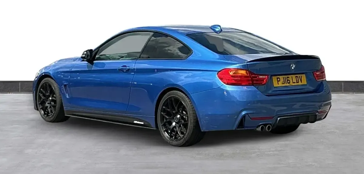 Used BMW 420 Coupé M Sport 190 HP (139 kW) 2016 Estoril blue Coupe