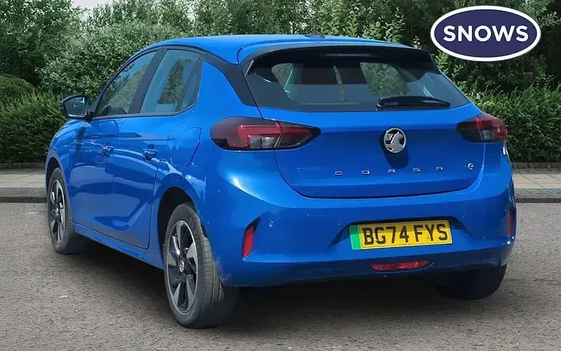 Used Vauxhall Corsa-e Design Edition 100 kW (136 HP) 2024 Blue Hatchback