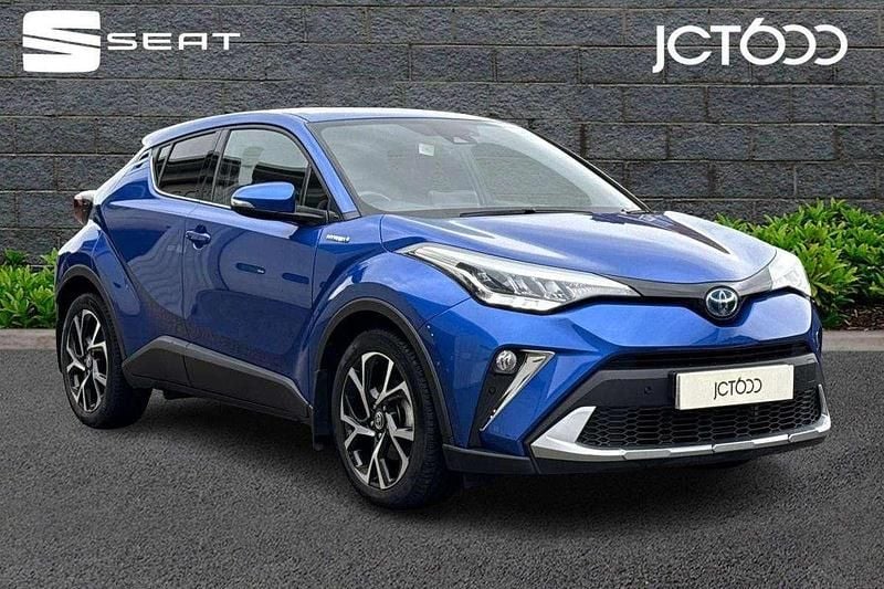 Blue Used 2021 Toyota C-HR Design SUV | £19,000 (Good price) - Image 1/4