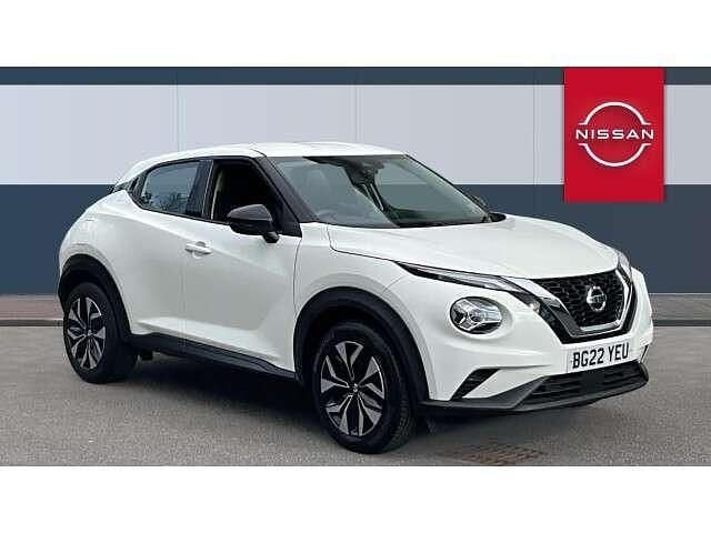 White Used 2022 Nissan Juke Acenta SUV | £12,442 (Fair price) - Image 1/4