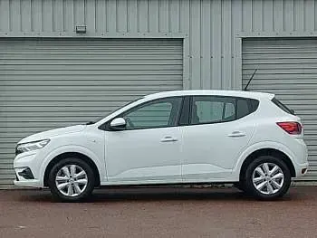 Used Dacia Sandero Comfort 91 HP (66 kW) 2021 White Hatchback