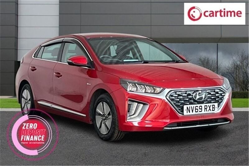 Red Used 2020 Hyundai Ioniq Premium Sedan | £11,799 (Fair price) - Image 1/3
