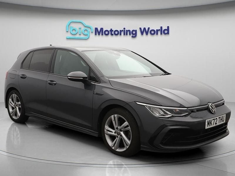 Grey Used 2022 VW Golf VIII R-line Hatchback | £19,400 (Fair price) - Image 1/4