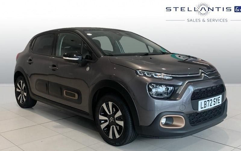 Grey Used 2022 Citroën C3 PureTech Hatchback | £11,556 (Fair price) - Image 1/4