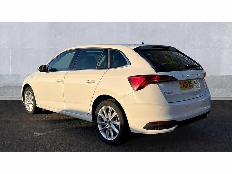Used Skoda Scala SE L 150 HP (110 kW) 2025 White Hatchback