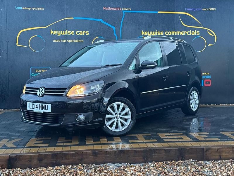 Black Used 2014 VW Touran Sportline MPV | £9,290 (Fair price) - Image 1/3