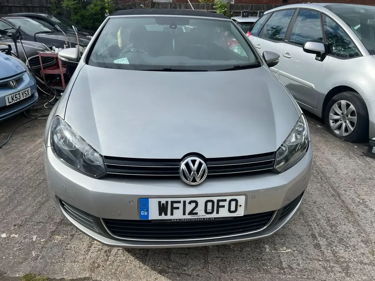 Used VW Golf Cabriolet S 2012 Silver Cabriolet