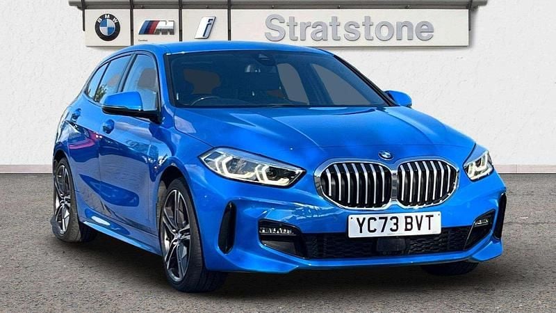 Blue Used 2023 BMW 118 M Sport Hatchback | £21,799 (Fair price) - Image 1/3