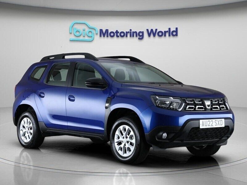 Blue Used 2022 Dacia Duster Comfort SUV | £13,100 (Fair price) - Image 1/4
