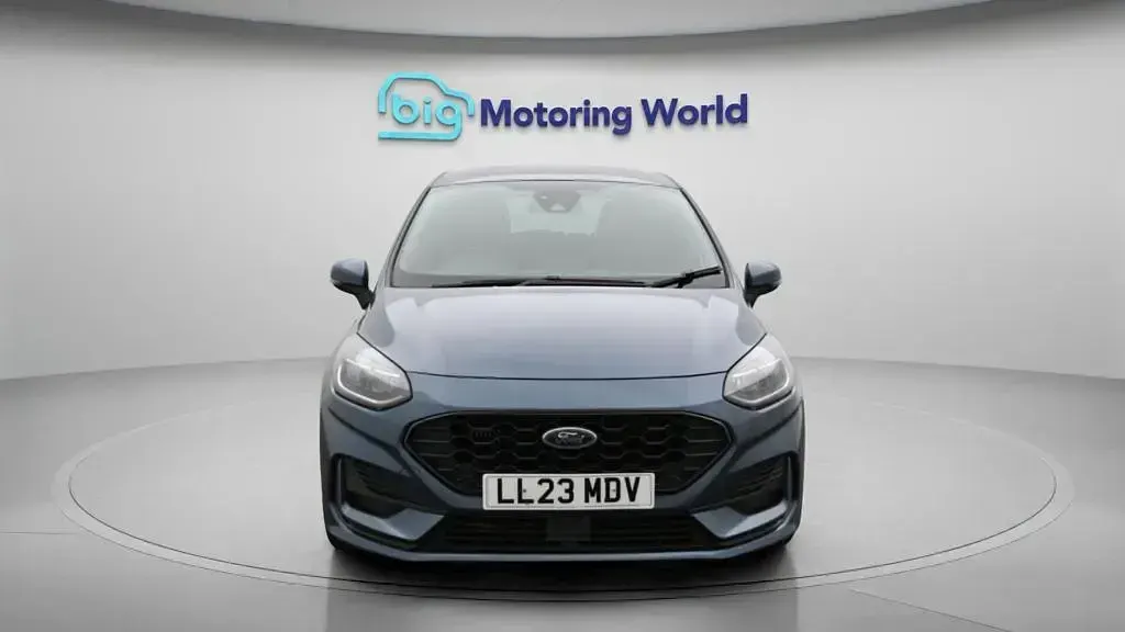 Used Ford Fiesta ST-Line 125 HP (91 kW) 2022 Blue Hatchback